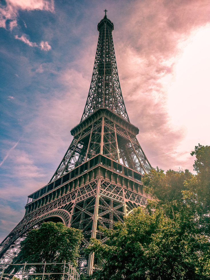 Eiffel Tower in Paris France